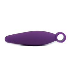 Фиолетовая анальная пробка Climax Anal Finger Plug - 10,5 см., фото 