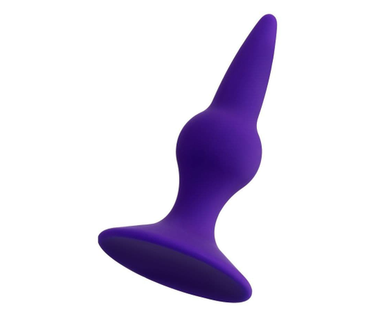 Фиолетовая анальная втулка Klapsy - 10,5 см., фото 