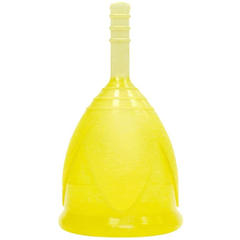 Менструальная чаша размера S, Цвет: желтый, фото 