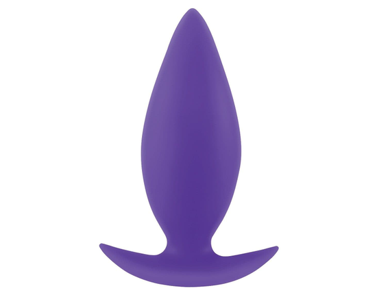 Фиолетовая анальная пробка для ношения INYA Spades Medium - 10,2 см., фото 
