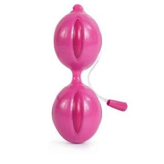 Розовые вагинальные шарики Climax V-Ball Pink Vagina Balls, Цвет: розовый, фото 