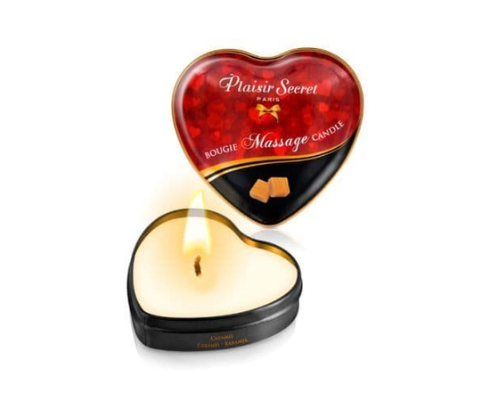 Массажная свеча с ароматом карамели Bougie Massage Candle - 35 мл., фото 