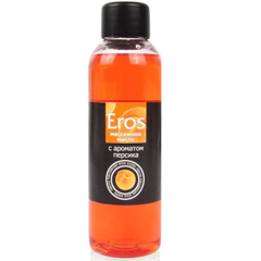 Массажное масло Eros exotic с ароматом персика - 75 мл., фото 