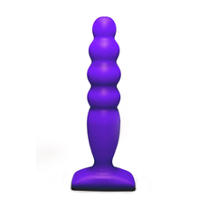 Анальный стимулятор Lola Toys Large Bubble Plug - 14,5 см., Цвет: фиолетовый, фото 
