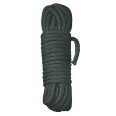 Черная веревка для бандажа - 10 м., фото 