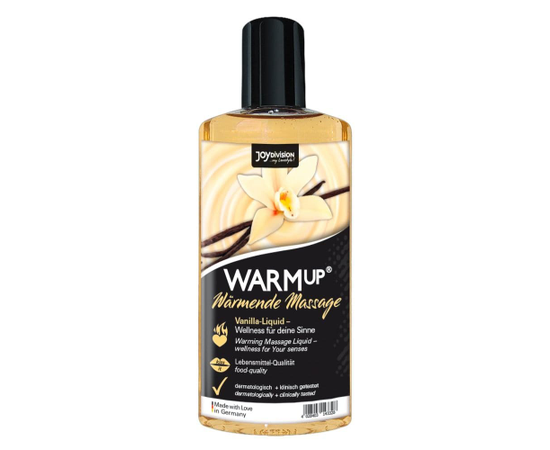 Массажное масло с ароматом ванили WARMup vanilla - 150 мл., фото 
