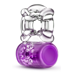 Эрекционное виброкольцо Pleaser Rechargeable C-Ring, Длина: 5.70, Цвет: фиолетовый, фото 