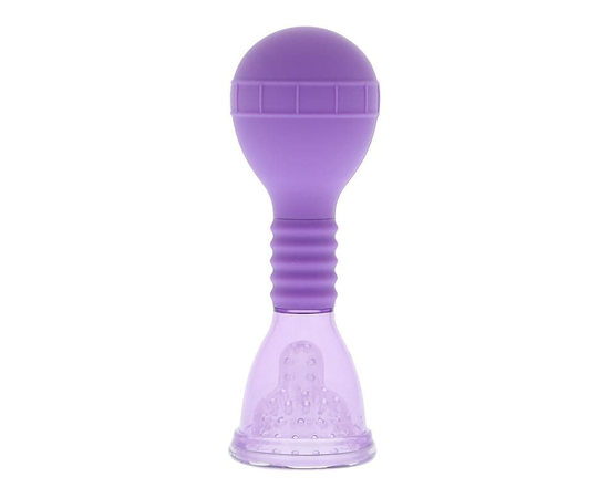 Фиолетовая помпа для клитора PREMIUM RANGE ADVANCED CLIT PUMP, Цвет: фиолетовый, фото 