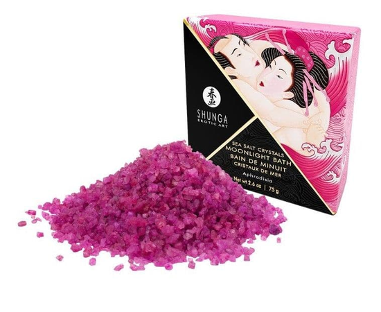 Соль для ванны  Bath Salts Aphrodisia с цветочным ароматом - 75 гр., Объем: 75 гр., Цвет: розовый, фото 