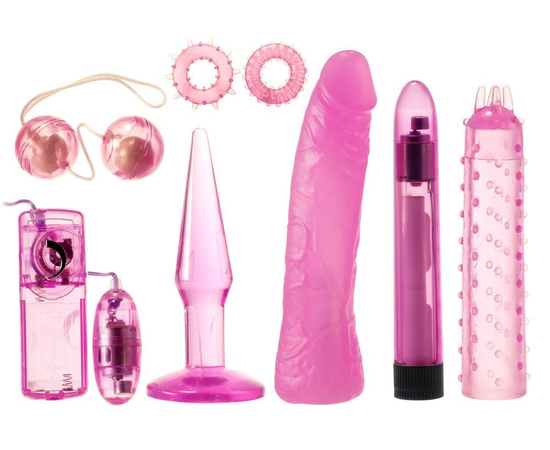 Розовый вибронабор Mystic Treasures Couples Kit, фото 