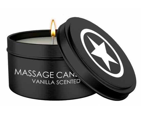 Массажная свеча с ароматом ванили Massage Candle, фото 