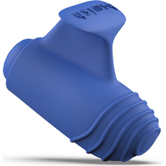 Синий вибростимулятор на пальчик Bteased Basic Finger Vibrator, фото 