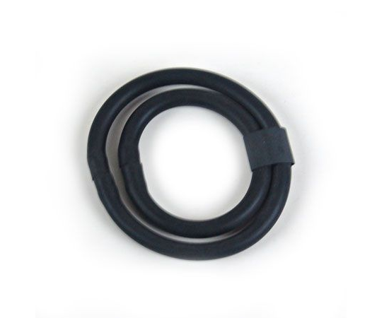 Черное двойное эрекционное кольцо, фото 