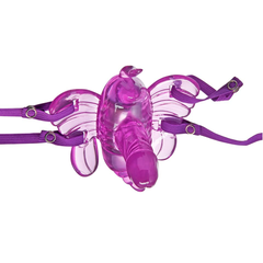 Фиолетовая вибробабочка HONEYDEW BUTTERFLY REMOTE с пультом ДУ, фото 