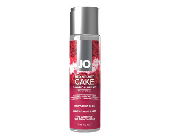 Лубрикант на водной основе JO H2O Red Velvet Cake Flavored Lubricant, фото 