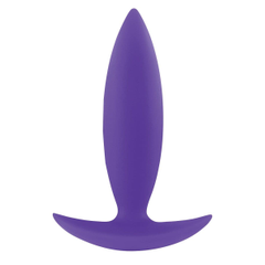 Фиолетовая анальная пробка для ношения INYA Spades Small - 10,2 см., фото 