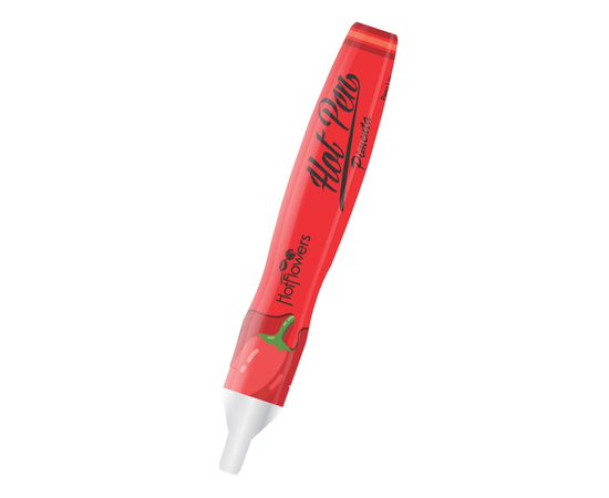 Ручка для рисования на теле HotFlowers Hot Pen, Объем: 35 гр., Аромат: Перец, фото 