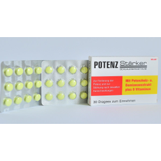 БАД для мужчин Potenzstarker - 30 драже (437 мг.), фото 