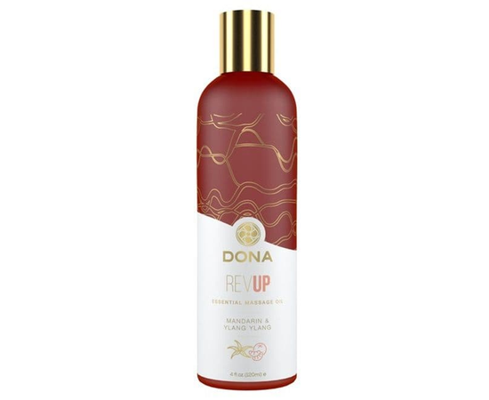 Массажное масло Essential Massage Oil с ароматом мандарина и иланг-иланга - 120 мл., фото 