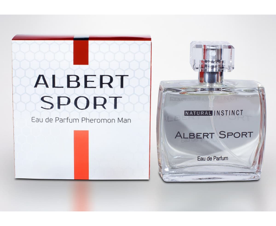 Мужская парфюмерная вода с феромонами Natural Instinct Albert Sport - 100 мл., фото 