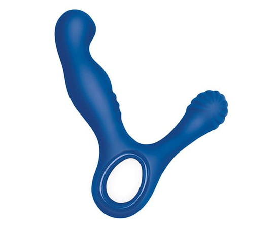 Синий стимулятор простаты с вибрацией Revive Prostate Massager, фото 
