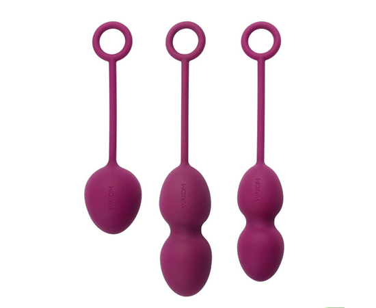 Набор вагинальных шариков Svakom Nova Ball со смещенным центром тяжести, Цвет: фиолетовый, фото 