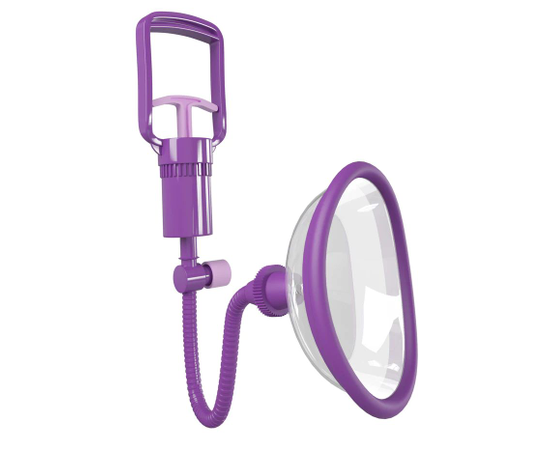 Фиолетовая клиторальная помпа Pleasure Pump, фото 