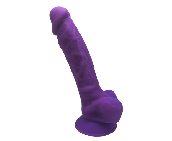 Фиолетовый фаллоимитатор Model 1 - 17,6 см., Длина: 17.60, Цвет: фиолетовый, фото 