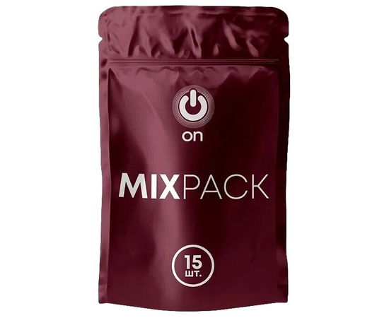 Презервативы ON MIX pack - 15 шт., фото 