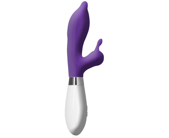 Фиолетовый вибратор-кролик Adonis - 21,5 см., фото 