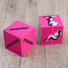 Кубики для любовных игр "Девушки", фото 