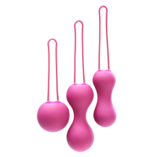 Набор вагинальных шариков Je Joue Ami, Цвет: розовый, фото 