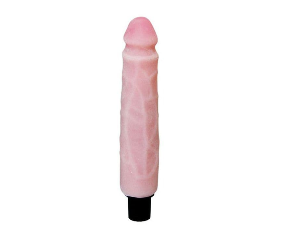 Вибратор Realistic Cock Vibe телесного цвета - 25,5 см., фото 