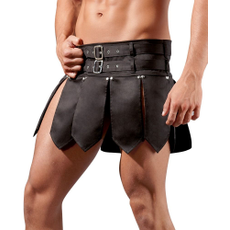 Мужская юбка гладиатора, Цвет: черный, Размер: M, фото 