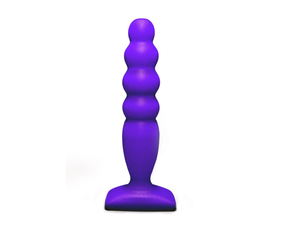 Анальный стимулятор Lola Toys Large Bubble Plug - 14,5 см., Цвет: фиолетовый, фото 