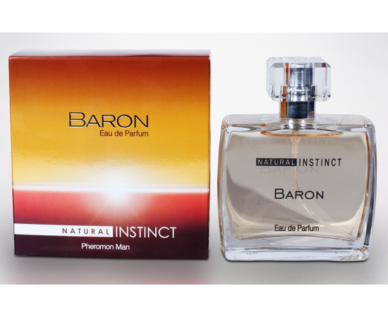 Мужская парфюмерная вода с феромонами Natural Instinct Baron - 100 мл., фото 