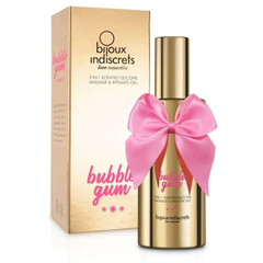 Гель Bijoux Indiscrets Scented Silicone Massage And Intimate Gel, Объем: 100 мл., Аромат: Баббл Гам, фото 
