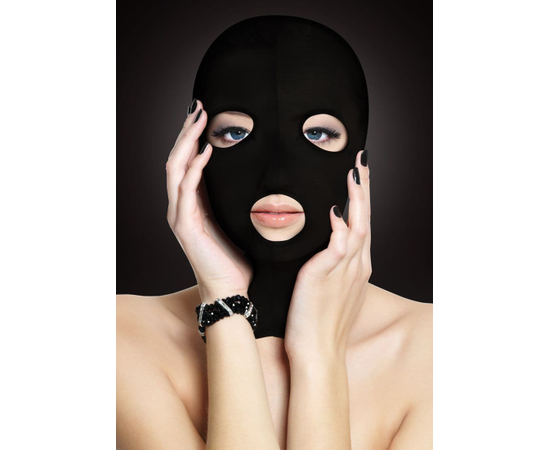 Черная маска Subversion Mask с прорезями для глаз и рта, фото 